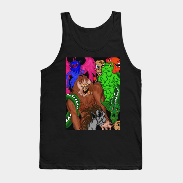 Ohio Cryptids Tank Top by Cassie’s Cryptid Land